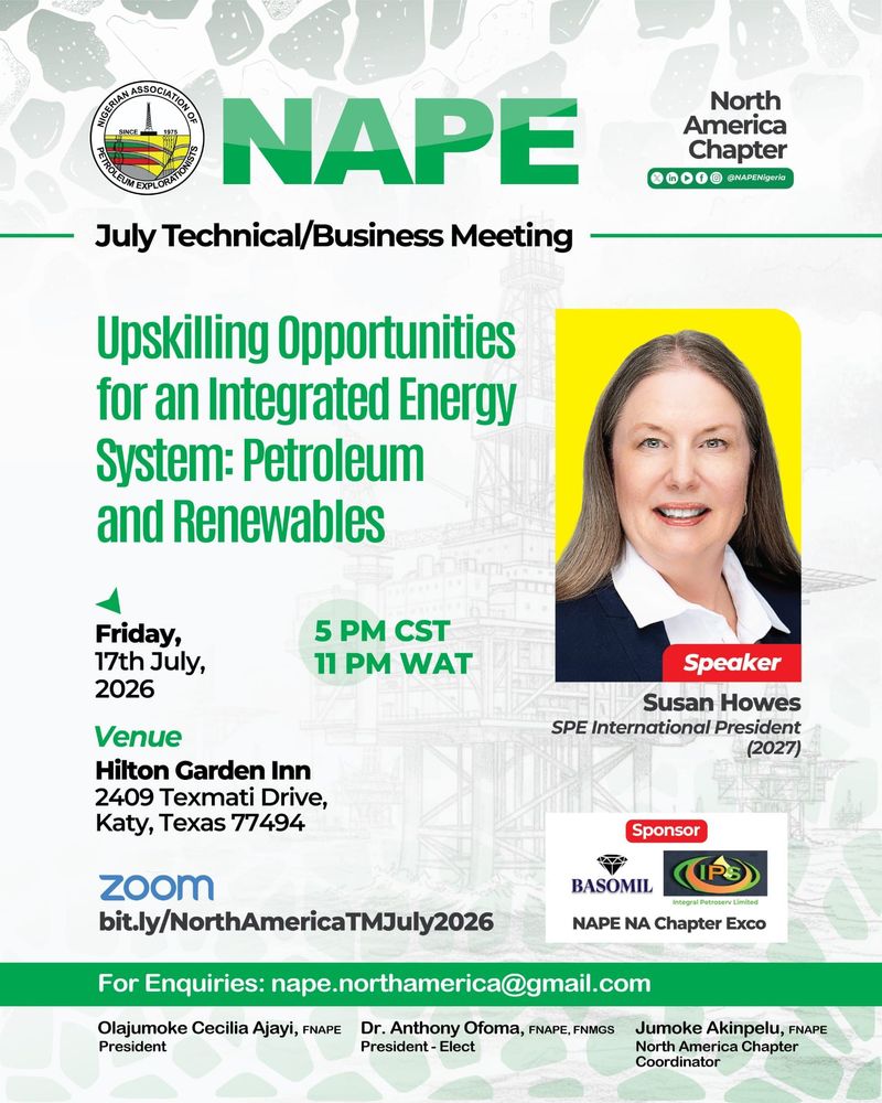 North America Chapter July Technical/Business Meeting
